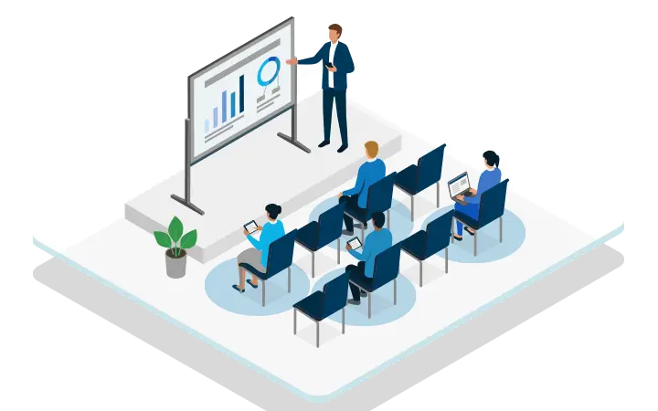 Security awareness training illustration